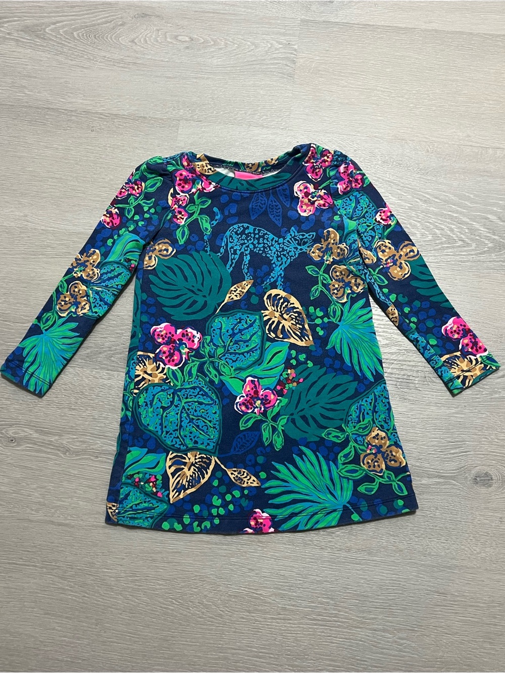 Lilly Pulitzer MINI JANSEN DRESS, LOW TIDE NAVY LIFE OF THE PARTY